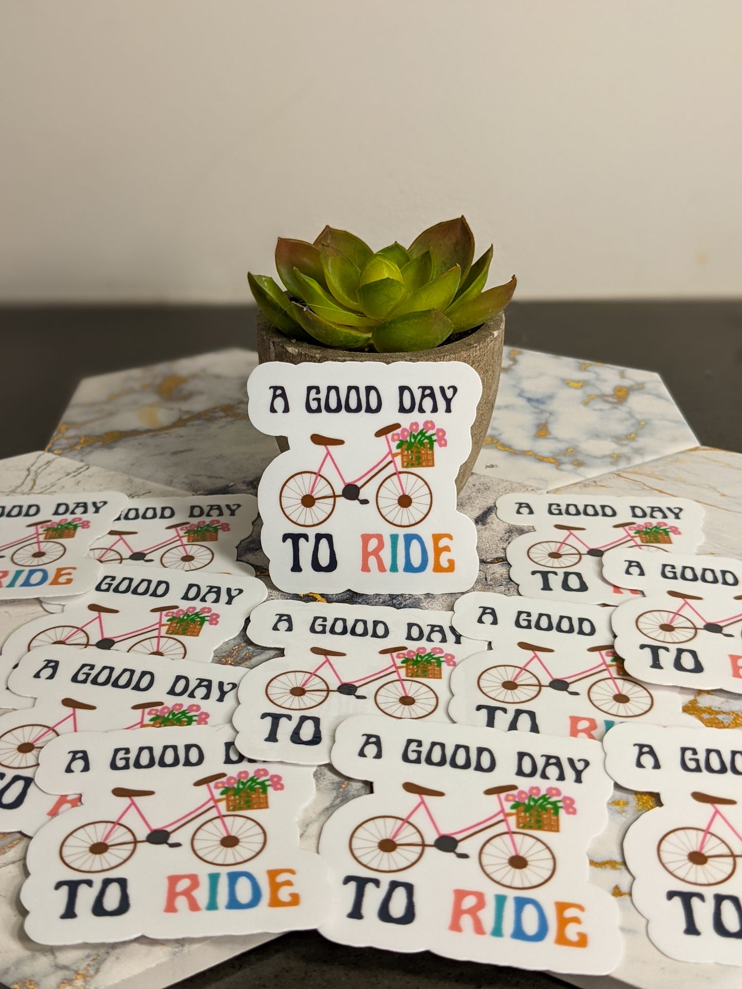 A Good day to Ride Sticker