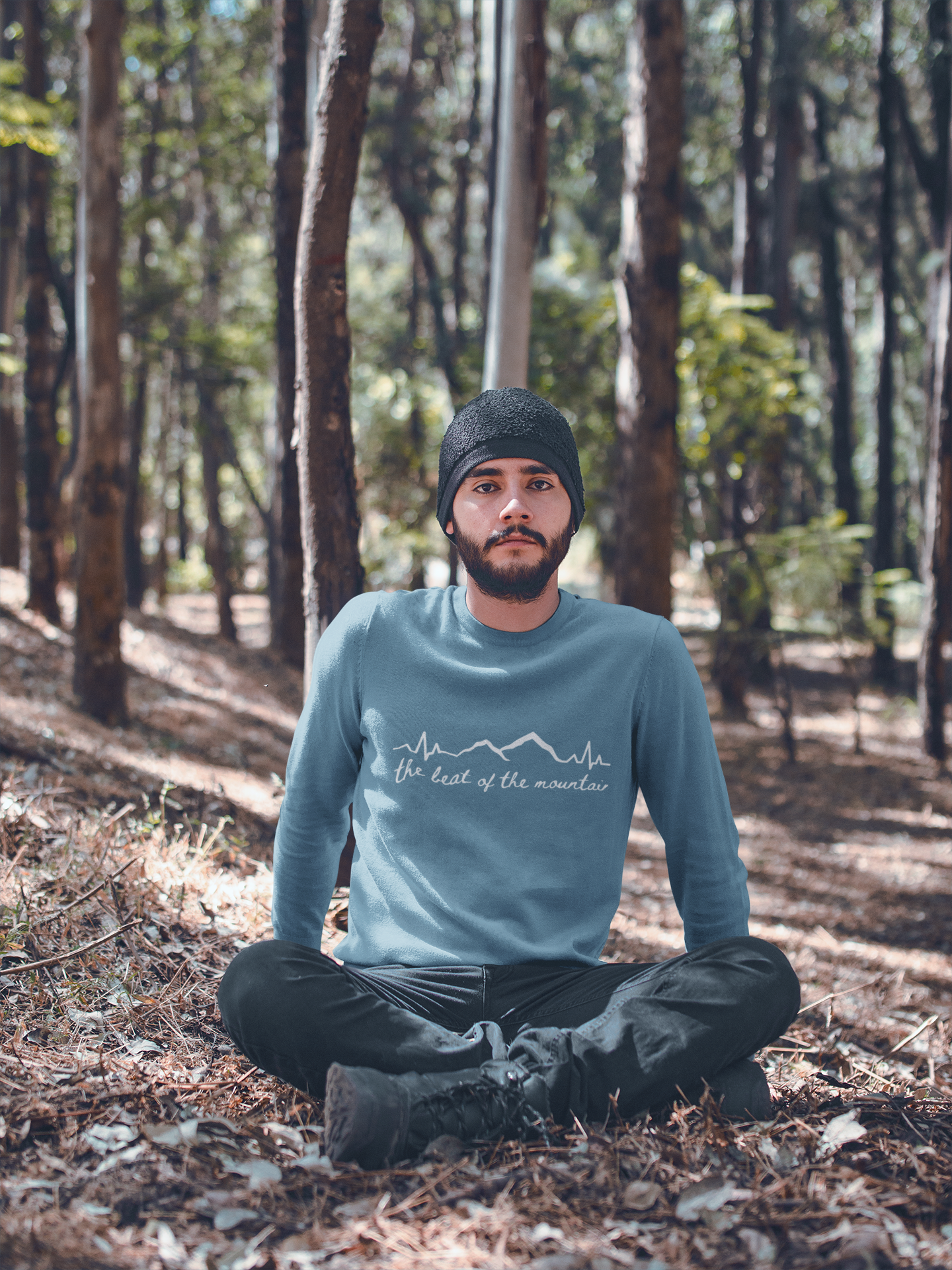 Beat of the Mountains Camping Sweater